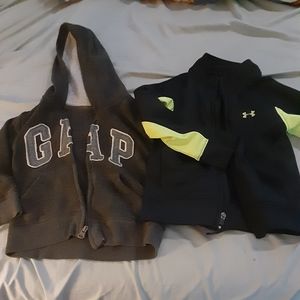 Lot of 2 boy 4t jackets guc